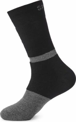 Pair Of Spiuk Top Ten Winter Black Socks