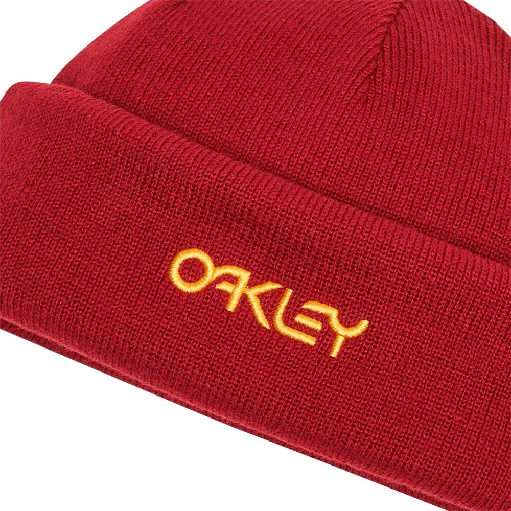 Oakley B1B Logo Beanie Red 3 Oakley B1B Logo Beanie Red - Image 3