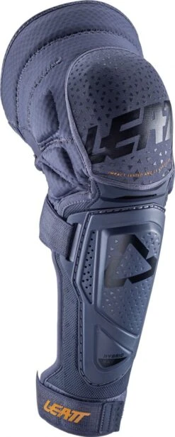 LEATT Knee & Shin Guard 3DF Hybrid EXT Flint