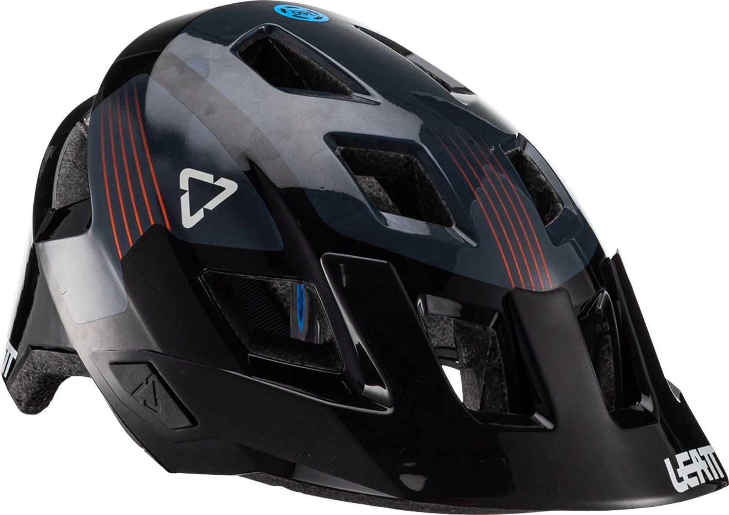 Leatt MTB All Mountain 1.0 Junior Kid's Helmet - Black 2 Leatt MTB All Mountain 1.0 Junior Kid's Helmet - Black - Image 2