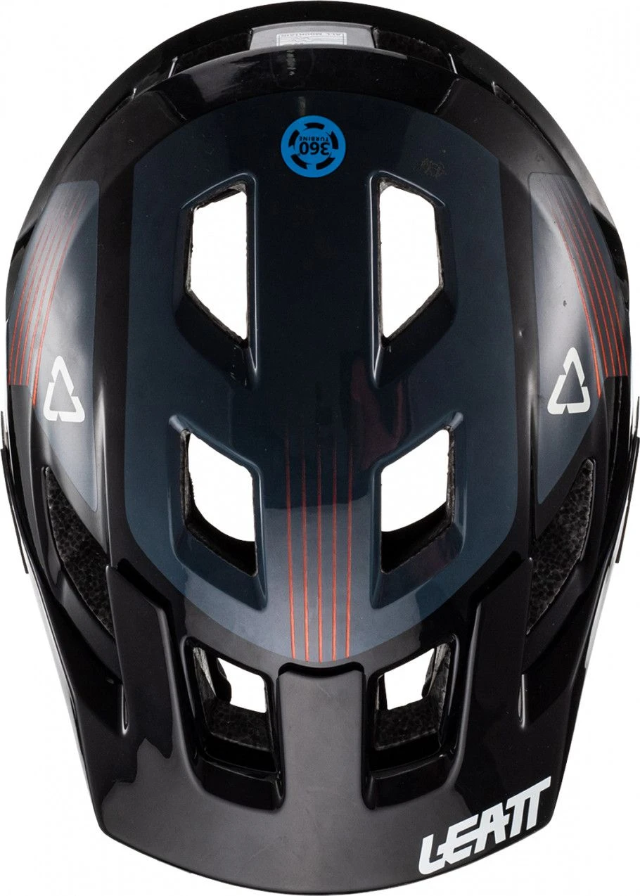 Leatt MTB All Mountain 1.0 Junior Kid's Helmet - Black 5 Leatt MTB All Mountain 1.0 Junior Kid's Helmet - Black - Image 5