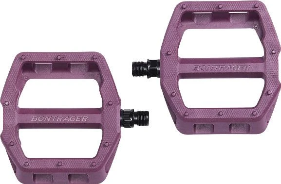 Bontrager Line Comp Flat Pedals Mulberry 2 Bontrager Line Comp Flat Pedals Mulberry - Image 2