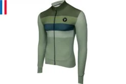 LeBram Izoard Long Sleeve Jersey Green Tailored Fit
