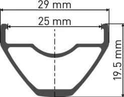 Dt-swiss DT Swiss X1900 Spline 29 '' 25mm Rear Wheel | 12x142mm | Centerlock