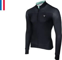 LeBram Cross Fry Long Sleeve Jersey Black Green Tailored Fit