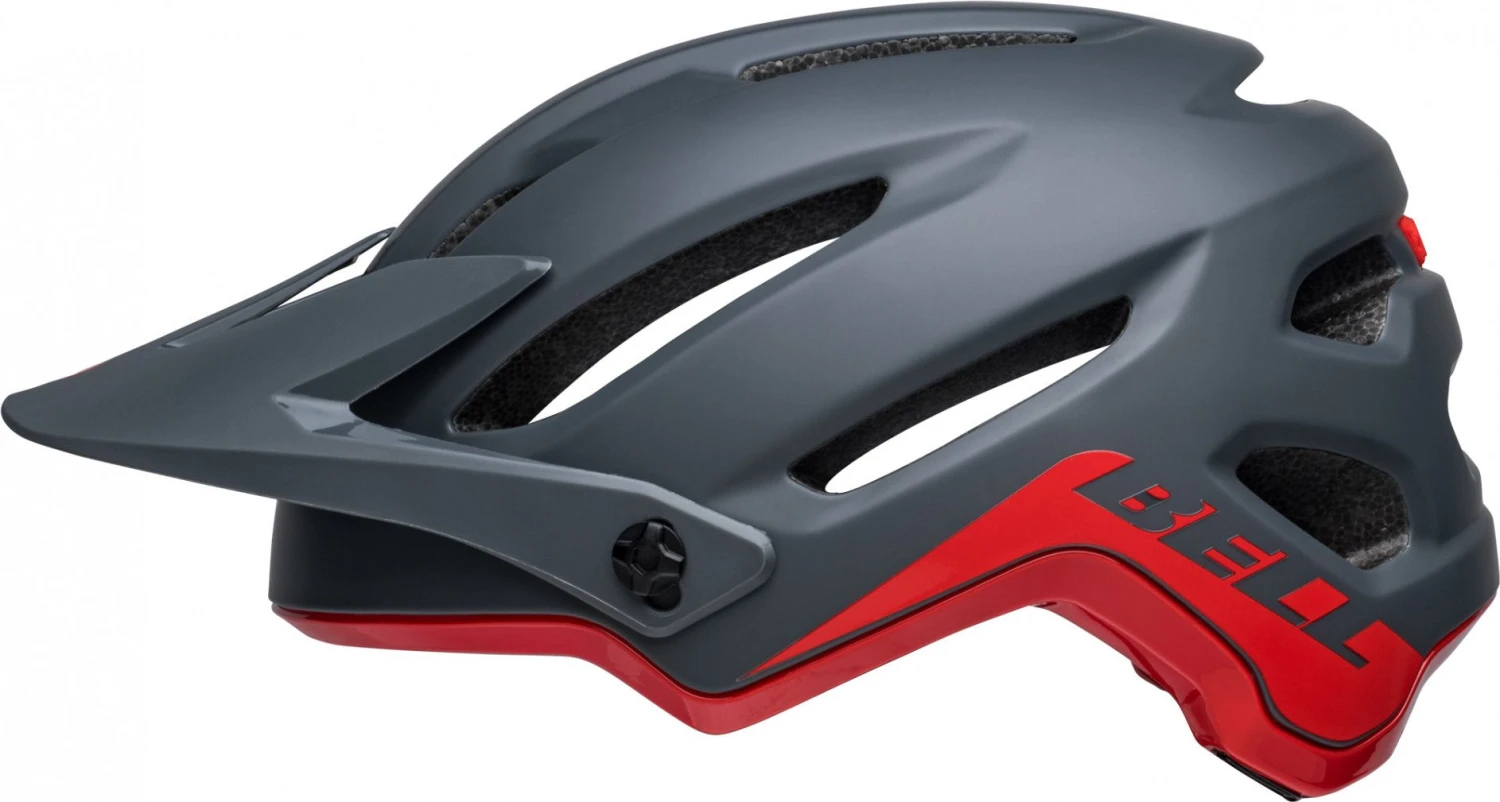 Bell 4Forty I100 Helmet Gray Red 2022 4 Bell 4Forty I100 Helmet Gray Red 2022 - Image 4