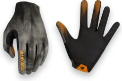 Pair Of Bluegrass Vapor Lite Grey Orange Gloves
