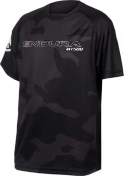 Endura MT500JR LTD Kid's Short Sleeve Jersey Black
