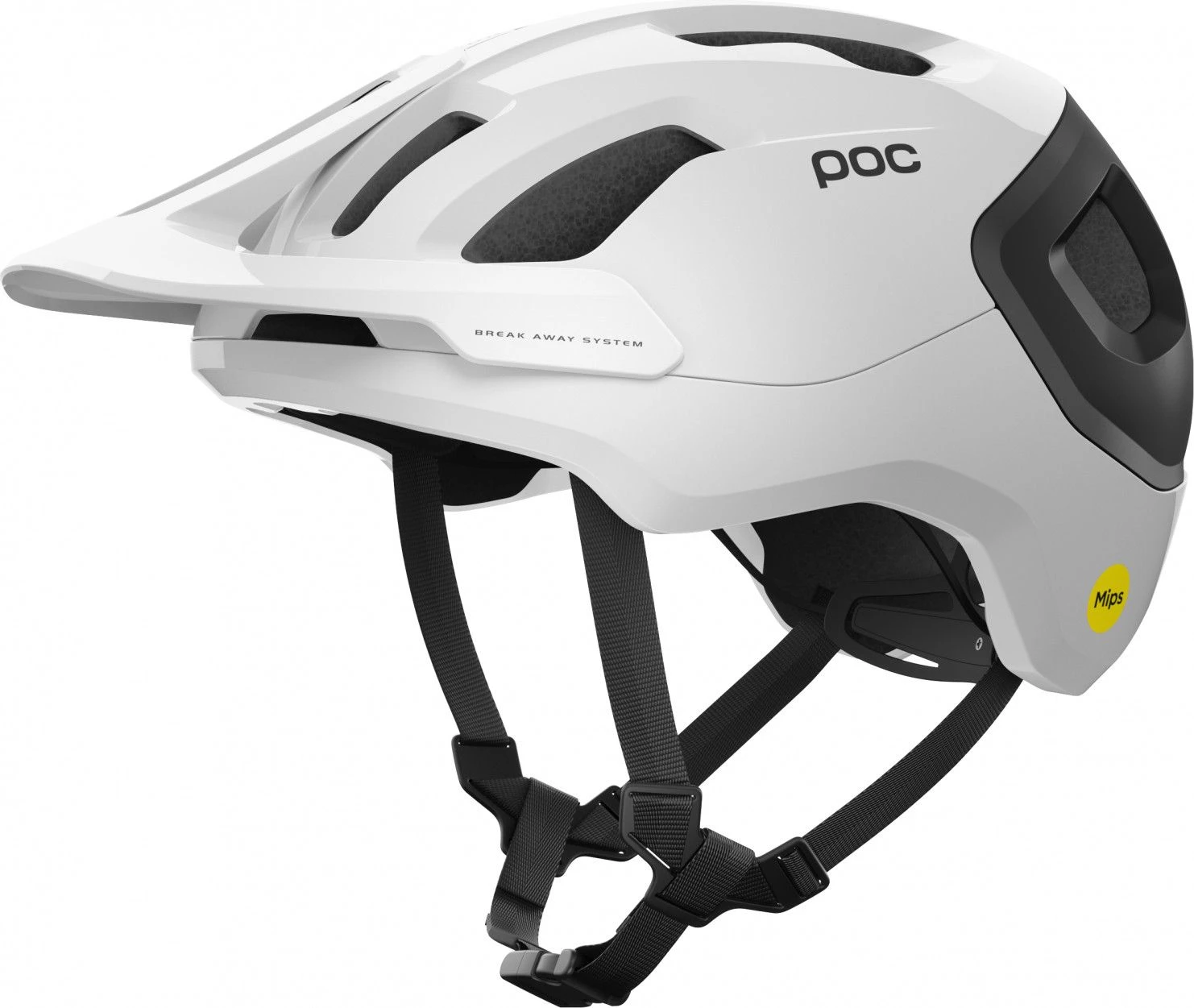 POC Axion Race MIPS Helmet White / Black 1 POC Axion Race MIPS Helmet White / Black