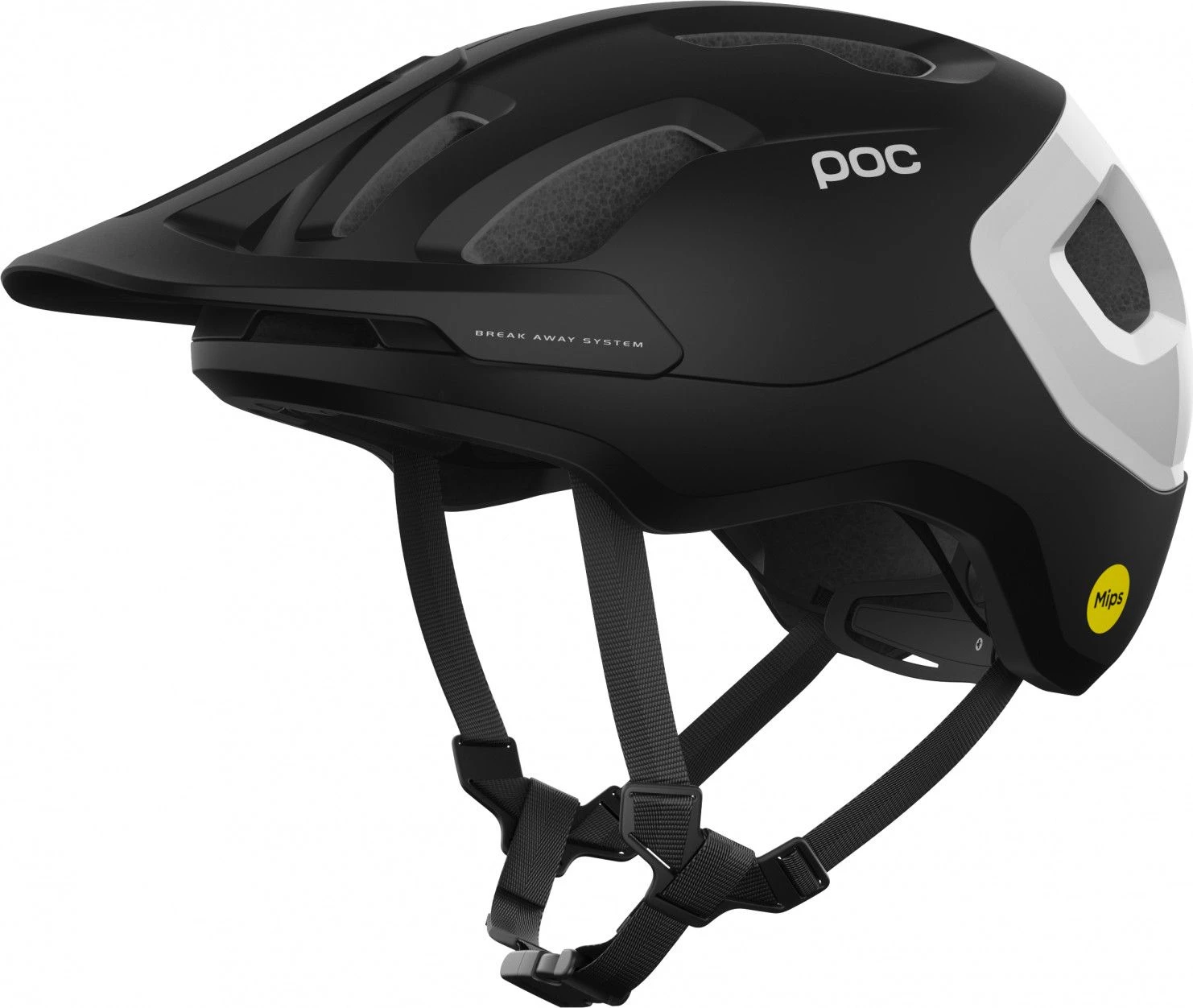 POC Axion Race MIPS Helmet White / Black 5 POC Axion Race MIPS Helmet White / Black - Image 5