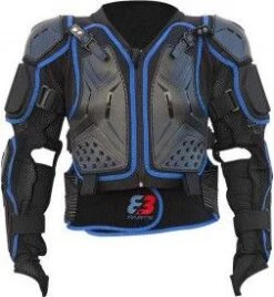 Parts 8.3 Gansta 2.0 Protective Jacket With Back Protector Black