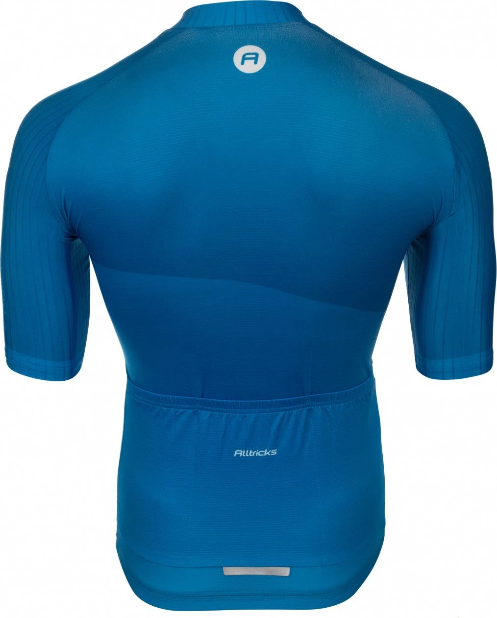 Alltricks Road Short Sleeve Jersey Blue 3 Alltricks Road Short Sleeve Jersey Blue - Image 3