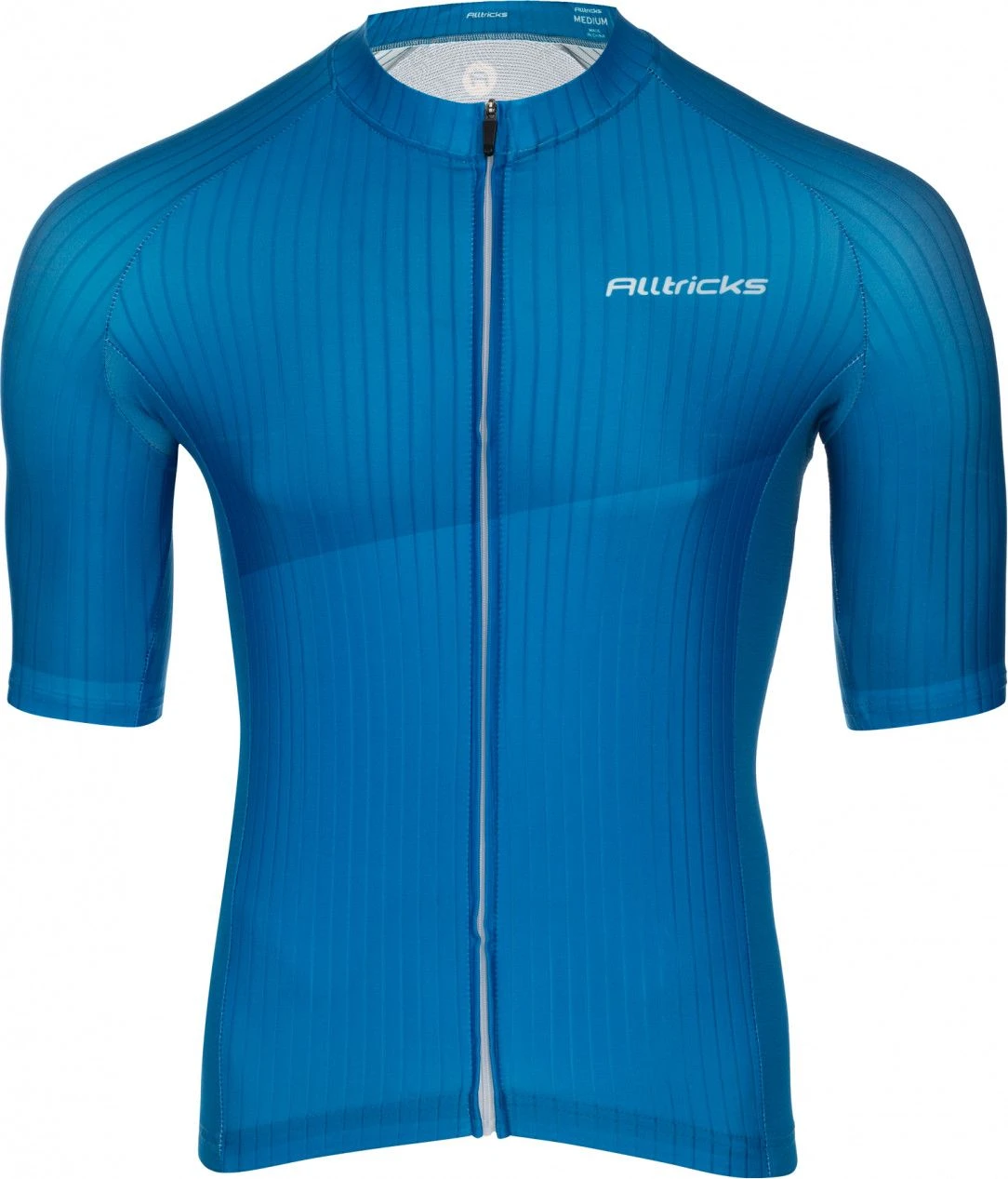 Alltricks Road Short Sleeve Jersey Blue 2 Alltricks Road Short Sleeve Jersey Blue - Image 2