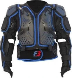 Parts 8.3 Gansta 2.0 Kid's Protective Jacket With Back Protector Black