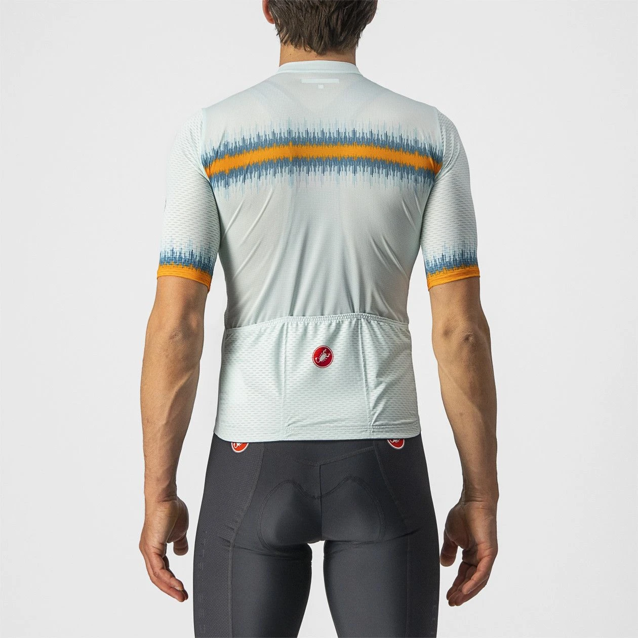 Castelli Grimpeur Short Sleeve Jersey Blue 2 Castelli Grimpeur Short Sleeve Jersey Blue - Image 2