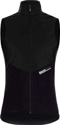 Santini Redux Vigor Windbreaker Vest Black