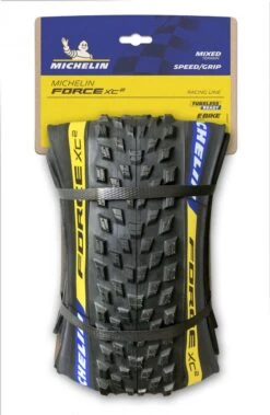 Michelin Force XC2 Racing Line 29'' Tubeless Ready Soft Cross Shield2 Gum-X E-Bike Ready MTB Tire -MAXXIS Sales 220368261f2abee221b71.93101675