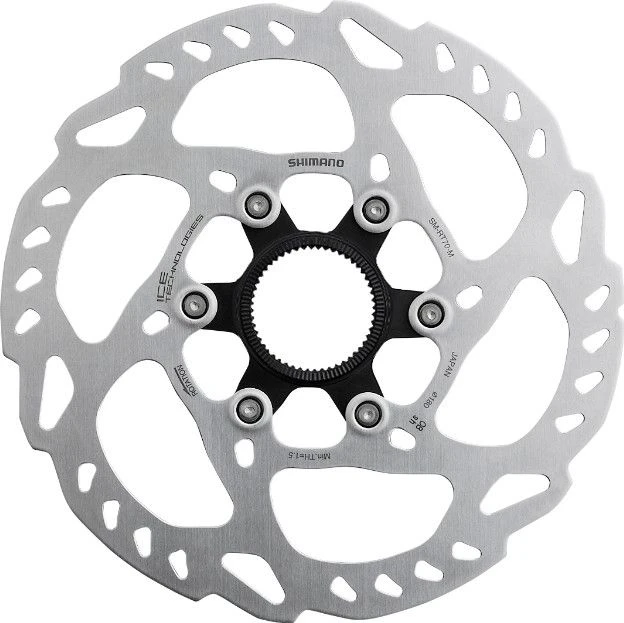 Shimano Deore SLX SM-RT70 CenterLock Brake Disc Black 3 Shimano Deore SLX SM-RT70 CenterLock Brake Disc Black - Image 3