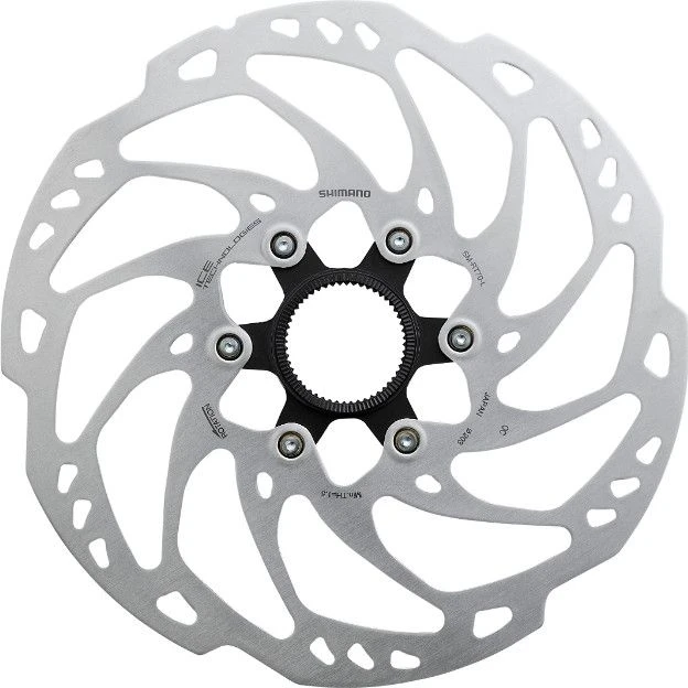 Shimano Deore SLX SM-RT70 CenterLock Brake Disc Black 4 Shimano Deore SLX SM-RT70 CenterLock Brake Disc Black - Image 4