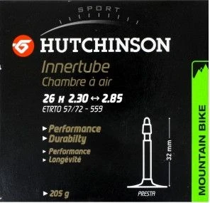 HUTCHINSON Inner Tube STANDARD 26 X 2.30 To 2.85 Presta 1 HUTCHINSON Inner Tube STANDARD 26 X 2.30 To 2.85 Presta