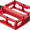 Reverse Shape 3D Flat Pedals - Red