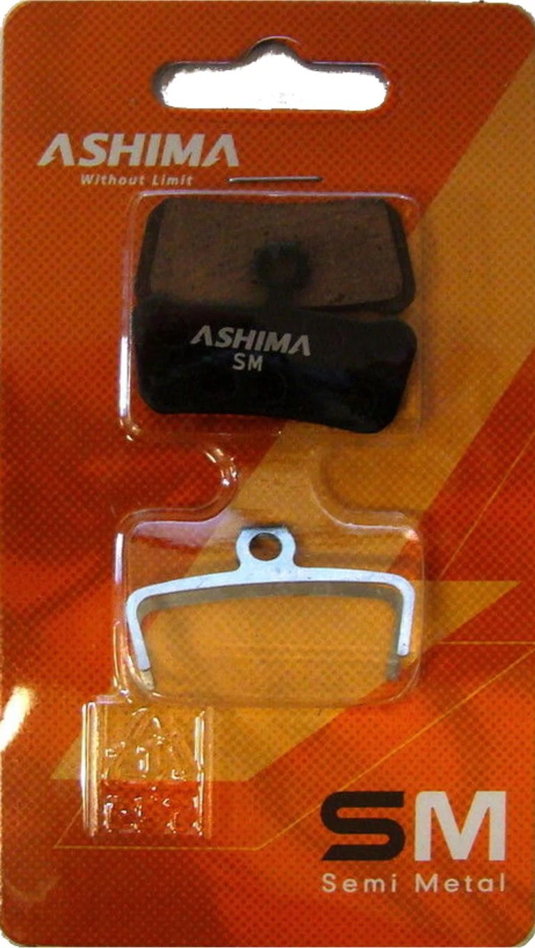 Ashima AVID Trail 4 Pistons / SRAM Guide Semi-metalic Brake Pads 2 Ashima AVID Trail 4 Pistons / SRAM Guide Semi-metalic Brake Pads - Image 2