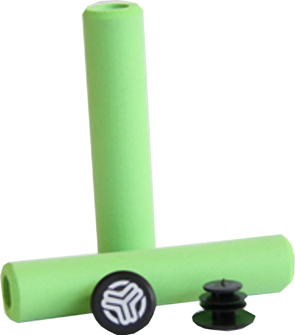 SB3 SILICONE Grips Green 30mm 1 SB3 SILICONE Grips Green 30mm