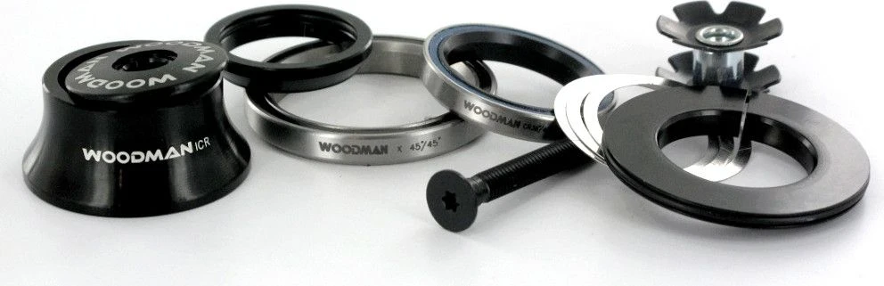 WOODMAN Haedset Integrated Tapered AXIS ICR SPG Comp 20 1-1/8'' 1.5'' With Reducer 1-1/8" 1 WOODMAN Haedset Integrated Tapered AXIS ICR SPG Comp 20 1-1/8'' 1.5'' With Reducer 1-1/8"