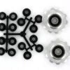 SB3 Jockey Wheels - 10t Silver