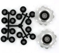 SB3 Jockey Wheels - 10t Silver
