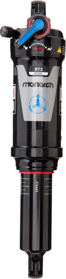 ROCKSHOX ROCK SHOX 2016 Rear Shock MONARCH RT3 SoloAir Mid Comp Black