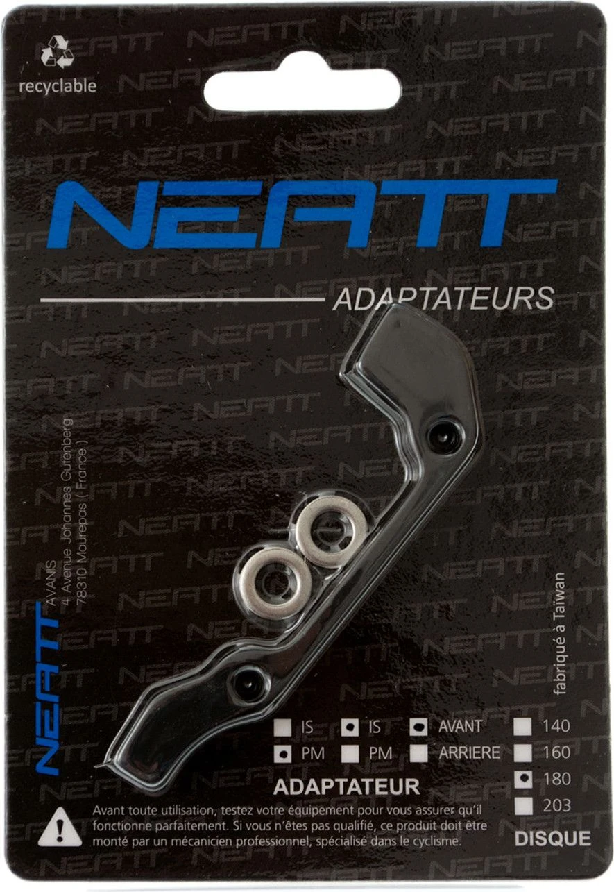NEATT Front Brake Adaptator PM To IS 180mm 1 NEATT Front Brake Adaptator PM To IS 180mm