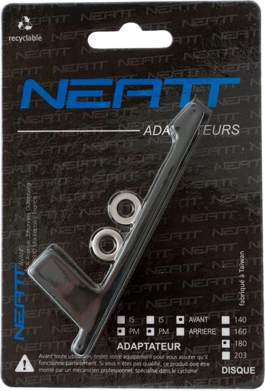 NEATT Front Brake Adaptator PM To PM 180mm 1 NEATT Front Brake Adaptator PM To PM 180mm