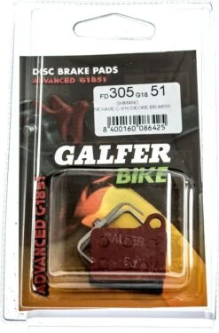 GALFER Brake Pads SHIMANO DEORE/NEXAVE Sintered ADVANCED G1851