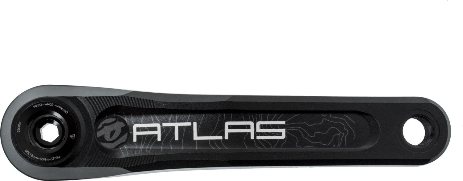 Race Face Atlas Cinch Direct-Mount Axle 83mm Cranks (without Housing) Black 2 Race Face Atlas Cinch Direct-Mount Axle 83mm Cranks (without Housing) Black - Image 2