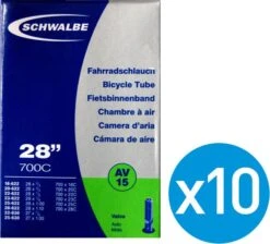 Schwalbe 10 AV15 Inner Tubes Bundle 700 X 18/28 - 29'' X 1.10