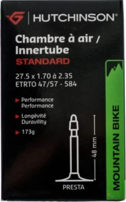 HUTCHINSON Inner Tube STANDARD 27.5'' X 1.70 - 2.35mm Presta 48mm