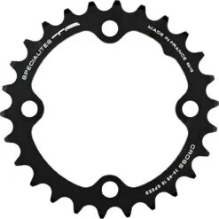 SPECIALITES TA Chain Ring CROSS (80) Black