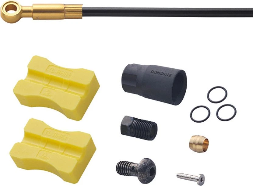 Shimano Brake Hose 1000mm Special DH SAINT M820 Black 1 Shimano Brake Hose 1000mm Special DH SAINT M820 Black