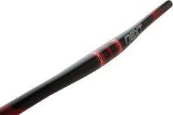 Race Face Next Flat Carbon Handlebar - 720mm Matte Black Red