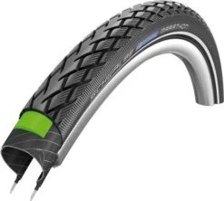 SCHWALBE MARATHON 24 Tire Tubetype Wired TwinSkin Endurance GreenGuard Black