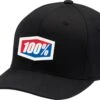 100% Classic Flex-Fit Cap Black