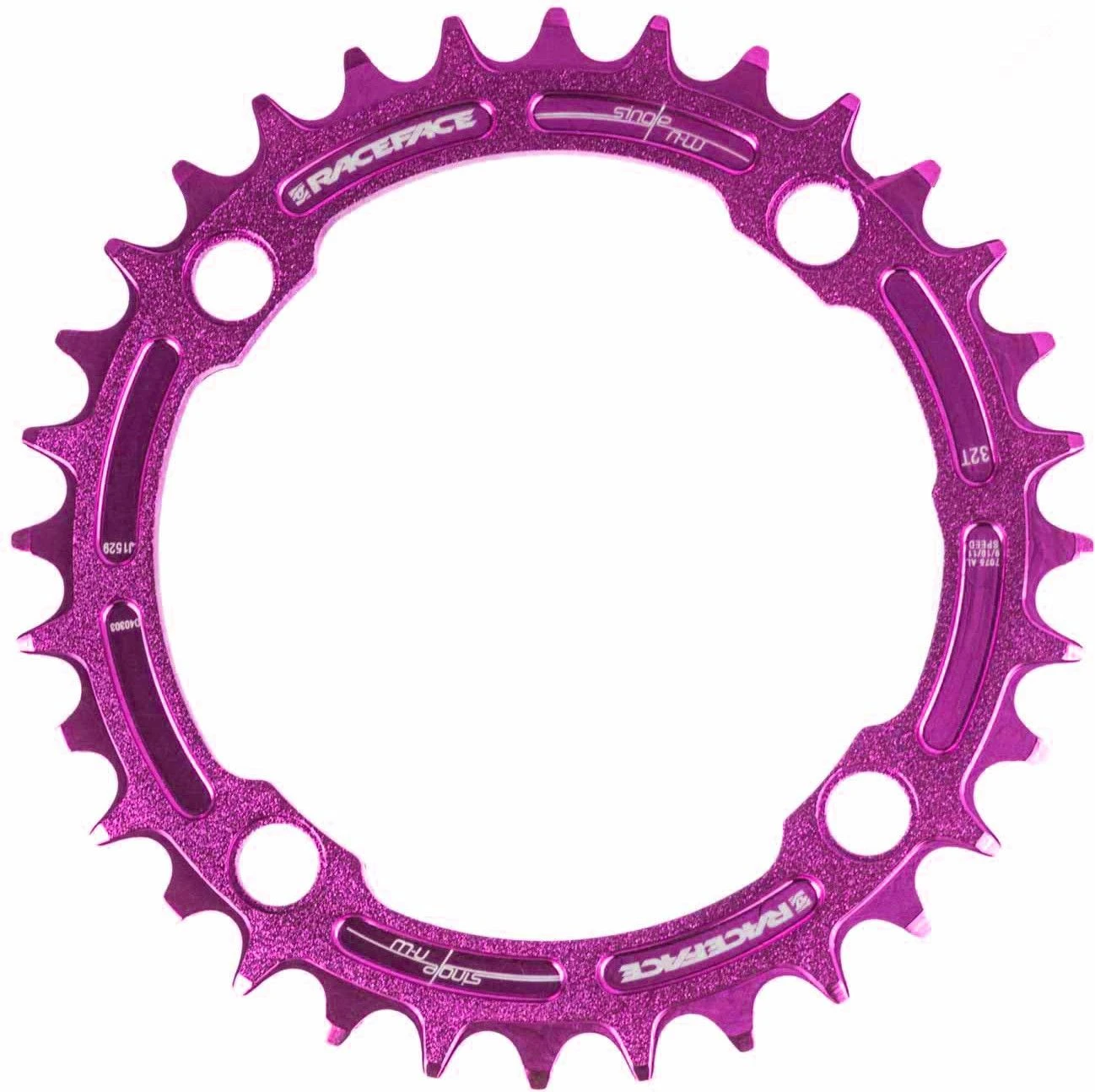 RACE FACE Single Narrow Wide Chainring 104 Mm Violet 1 RACE FACE Single Narrow Wide Chainring 104 Mm Violet