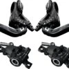Magura MT4 Pair Of Disc Brake Black (without Disc) 2017