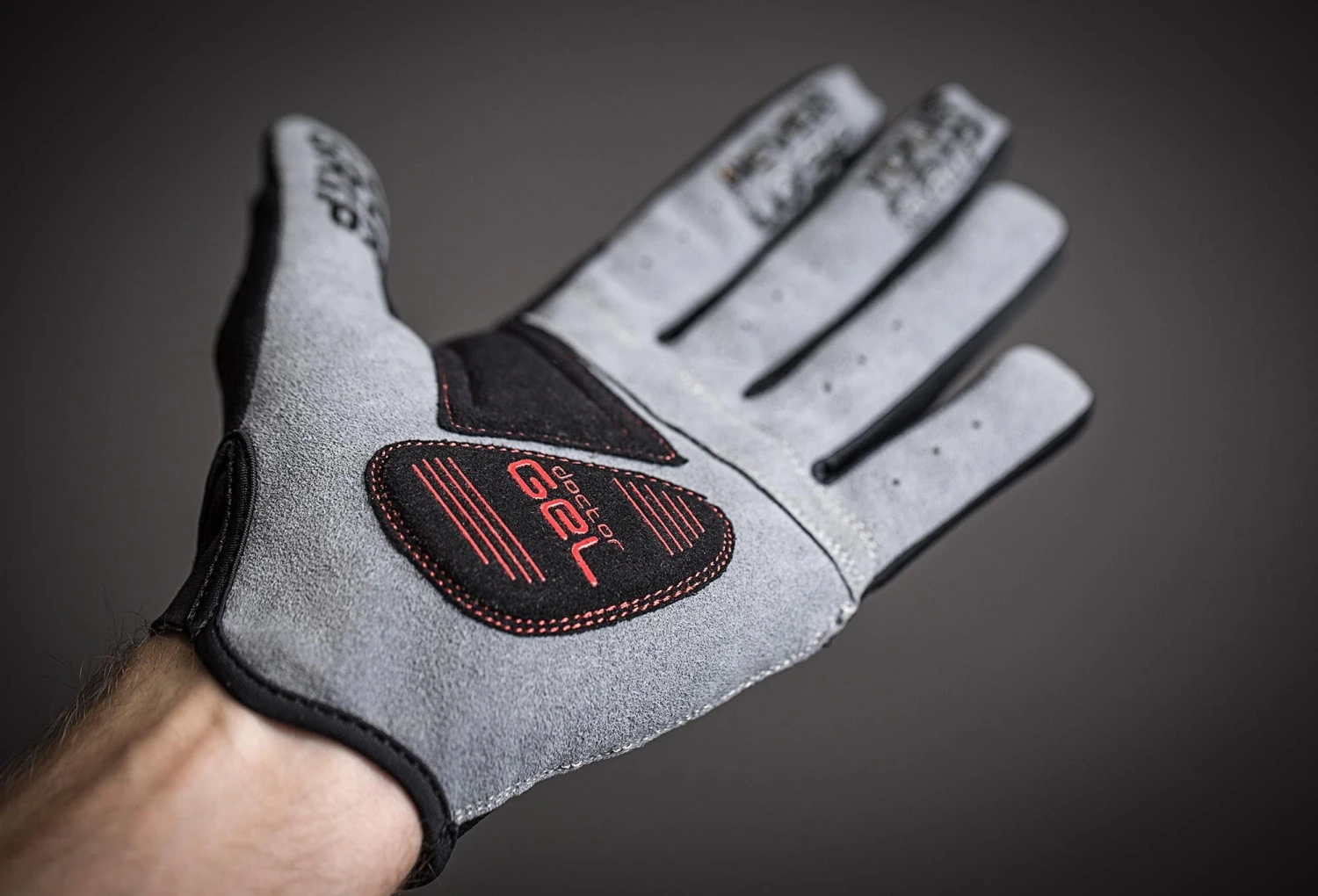 GripGrab Shark Long Gloves Black 2 GripGrab Shark Long Gloves Black - Image 2