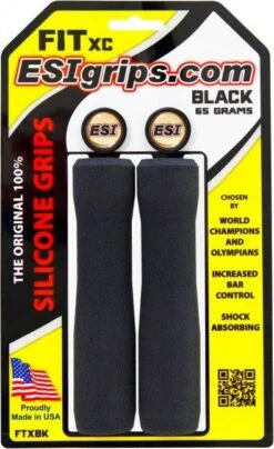 ESI Grips Pair Of Esi Fit XC Grips Black