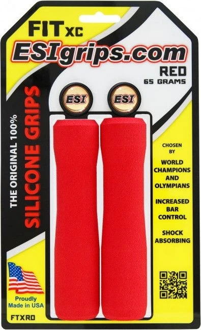 ESI Grips ESI Fit XC Grips - Aqua 2 ESI Grips ESI Fit XC Grips - Aqua - Image 2