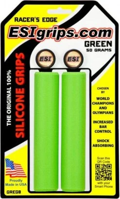 ESI Grips ESI Racers Edge 30mm Grips - Green