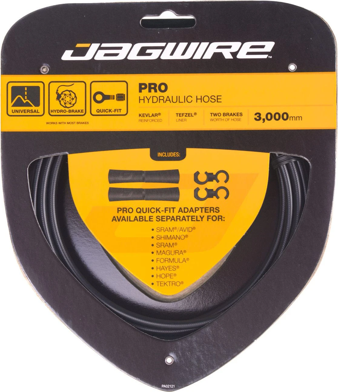 Jagwire Pro Universal Hydraulic Hose Stealth Black 1 Jagwire Pro Universal Hydraulic Hose Stealth Black