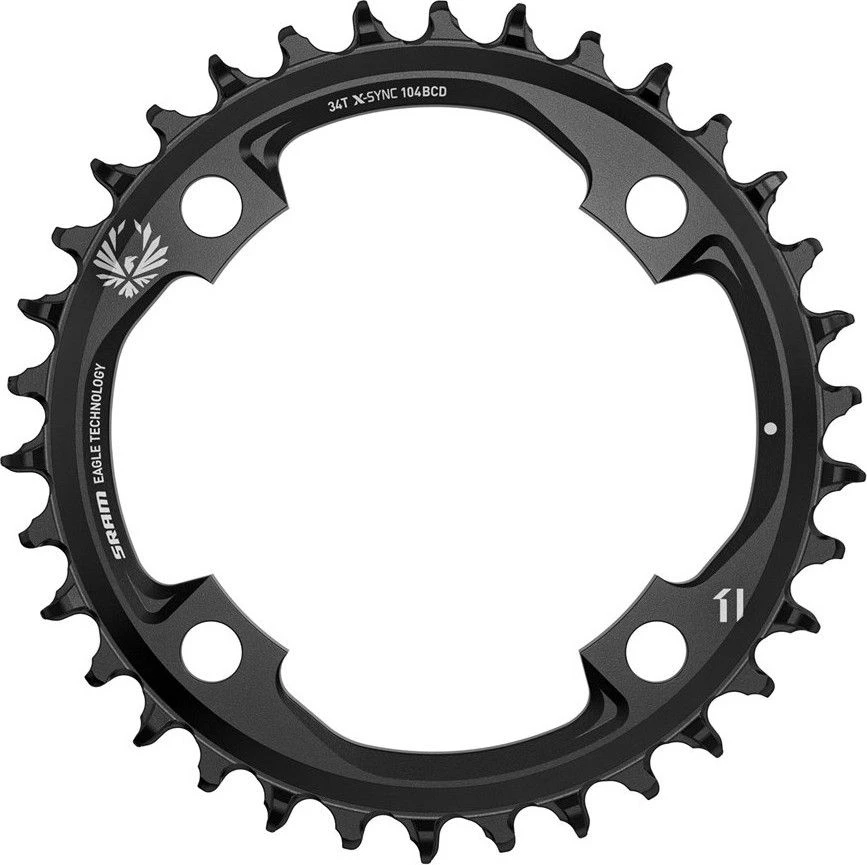 Sram Eagle X-Sync 2 94mm Black Tray 1 Sram Eagle X-Sync 2 94mm Black Tray